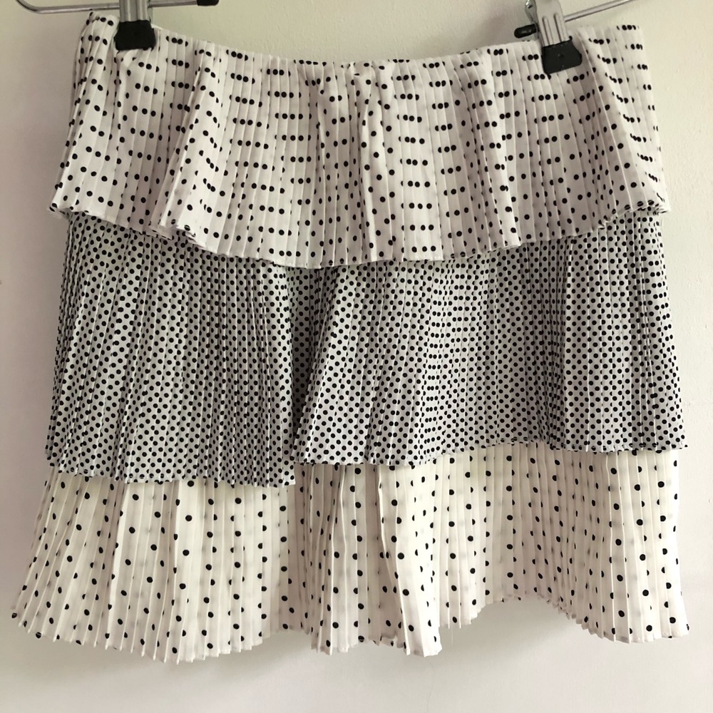 NWT Princess Polly Alora Mini Skirt White